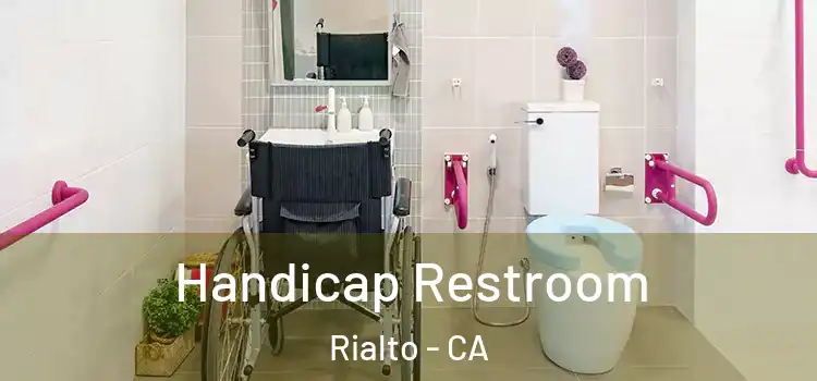 Handicap Restroom Rialto - CA